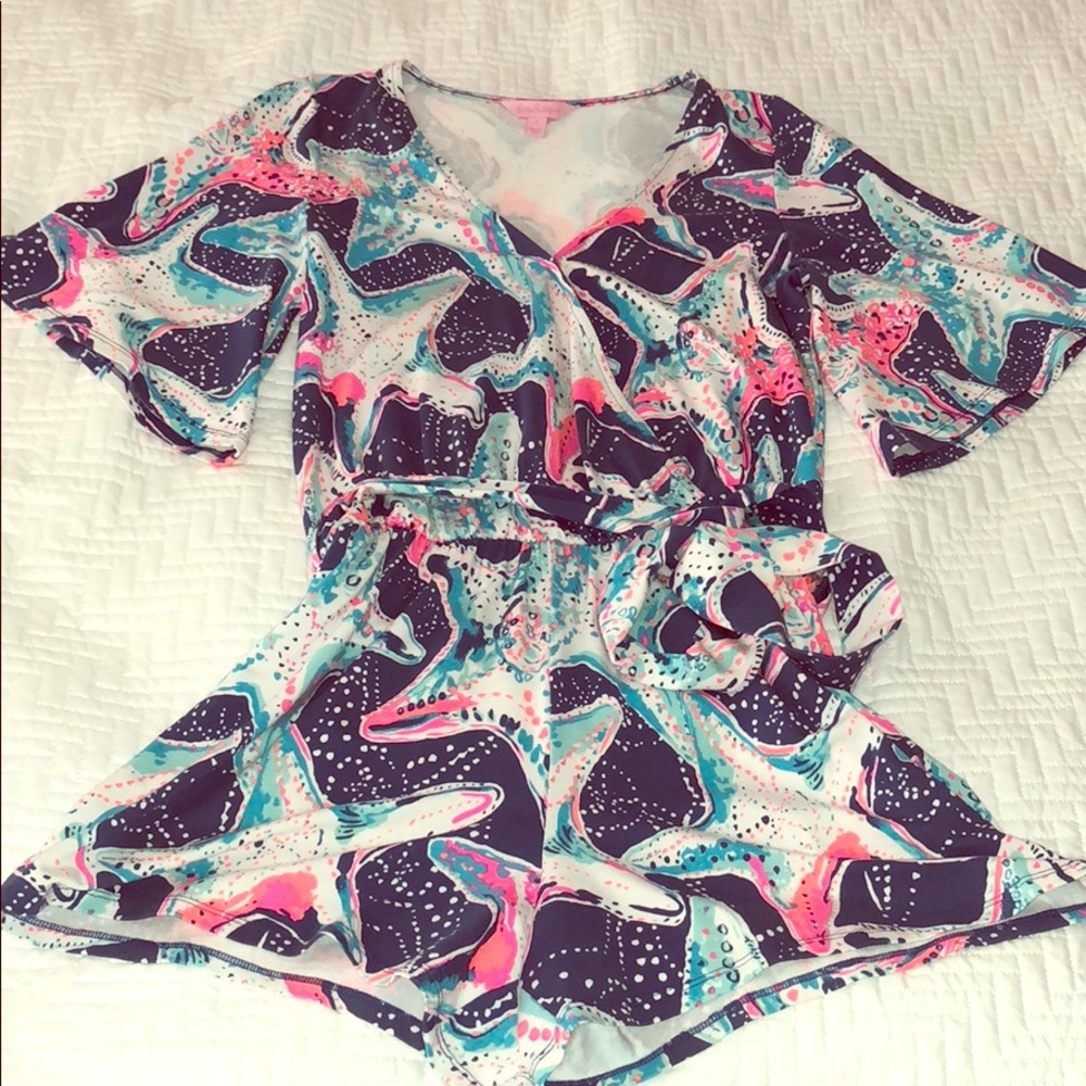 Lilly Pulitzer Starstruck Madilyn Romper size S